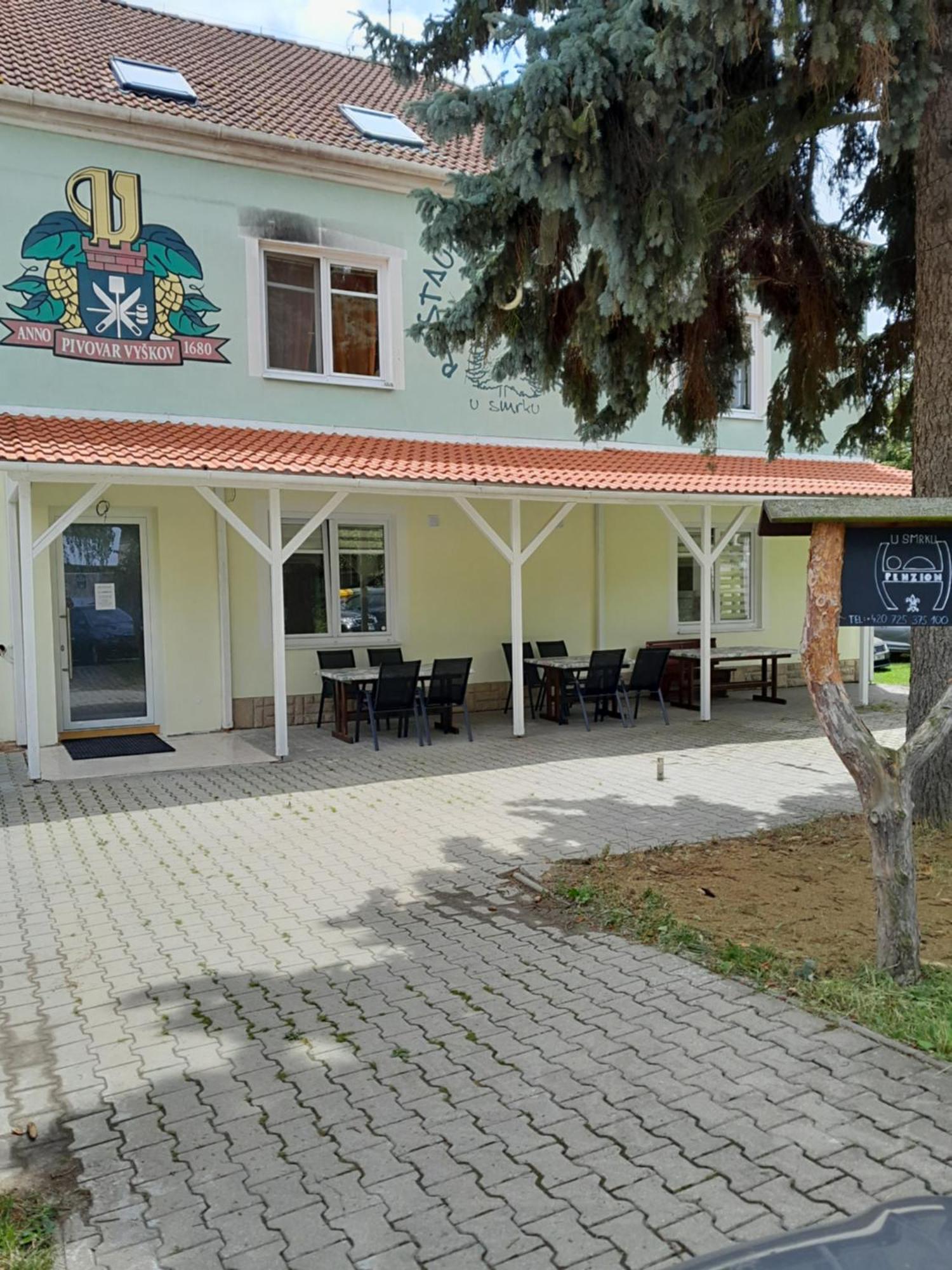 Penzion U Smrku Luleč Exteriör bild