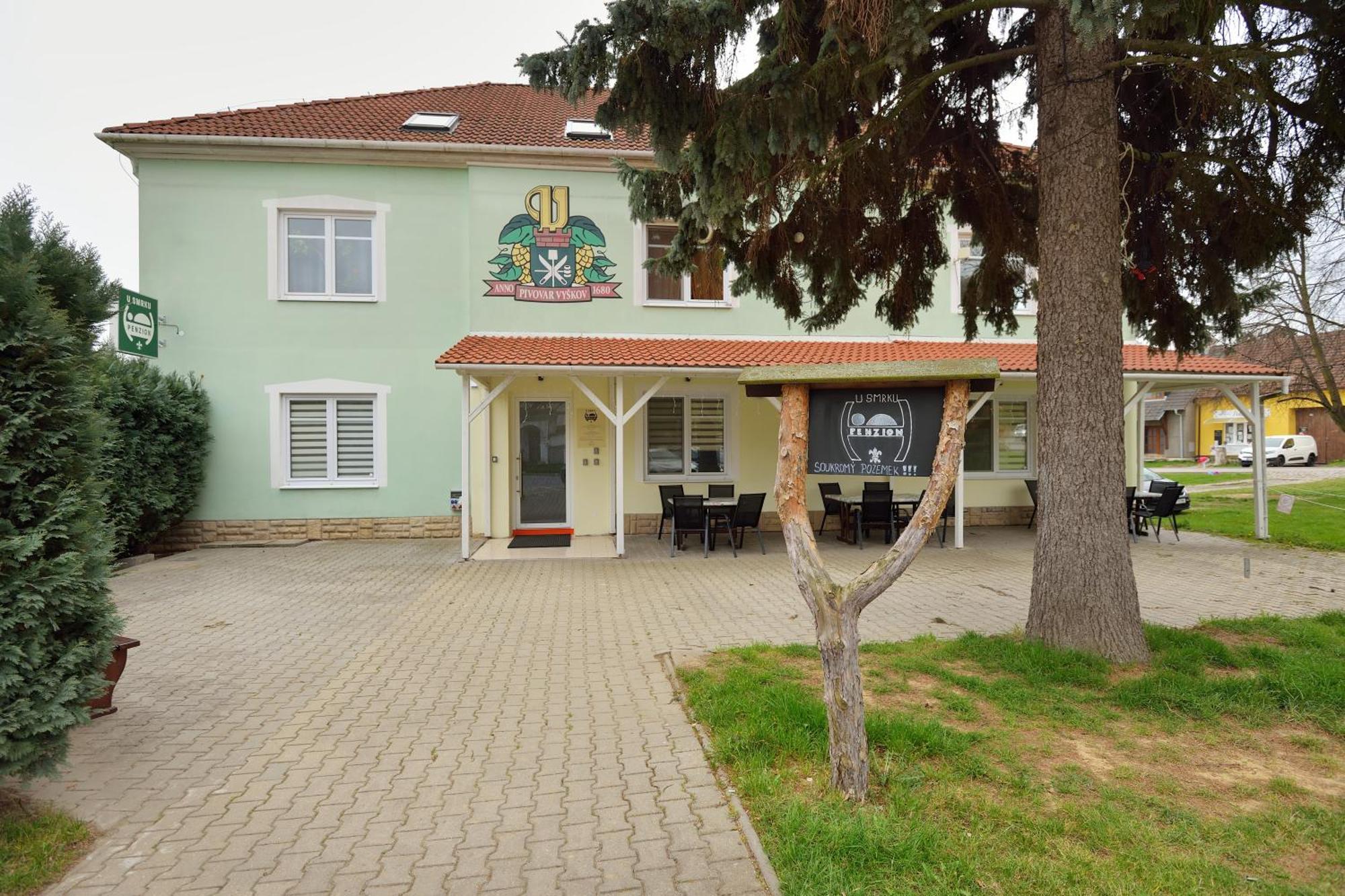 Penzion U Smrku Luleč Exteriör bild